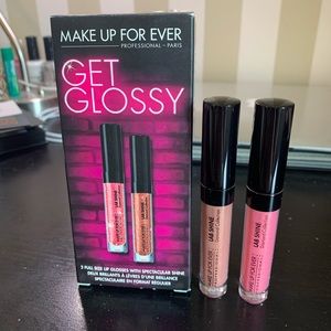 Make Up For Ever Lip gloss set